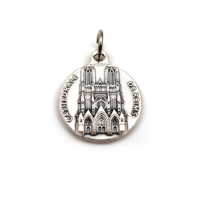 Médaille souvenir cathédrale de Reims (A)