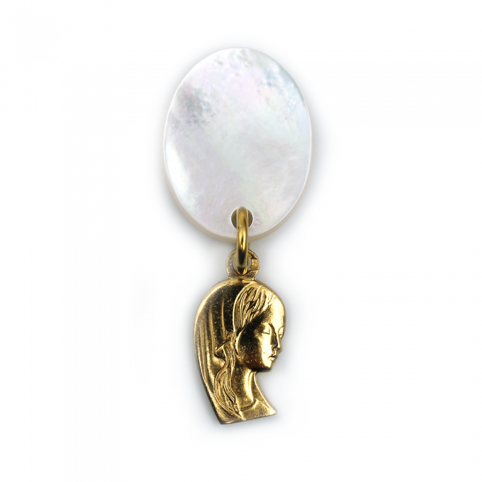Médaille ovale Vierge