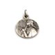 Médaille ange jouant de la harpe