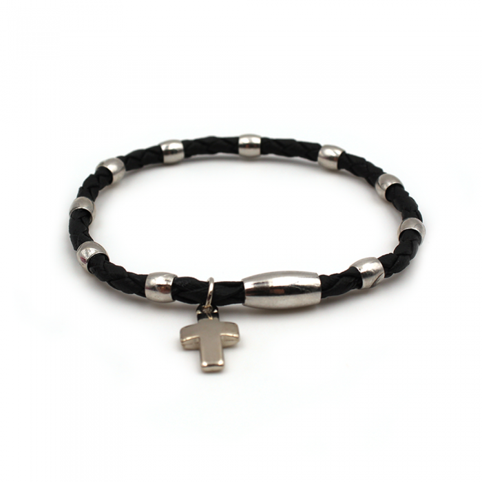 Bracelet dizainier cordelette tressée