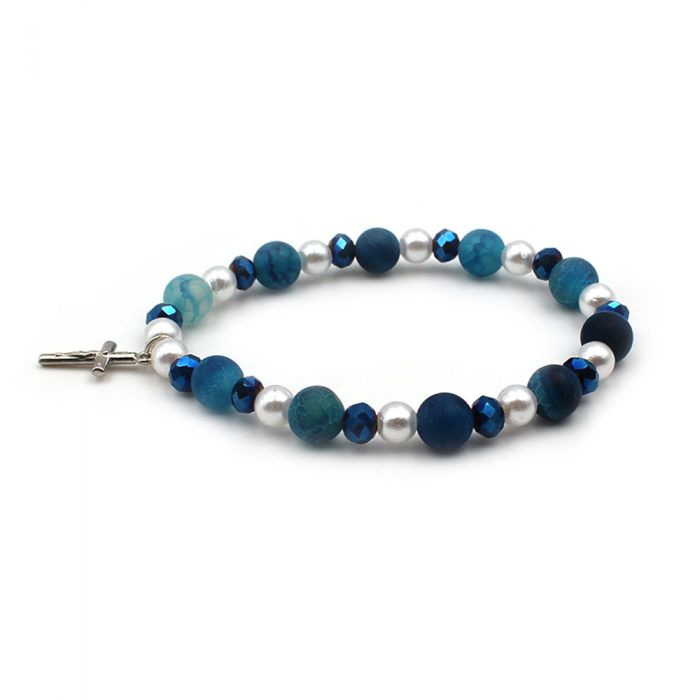 Bracelet dizainier bleu