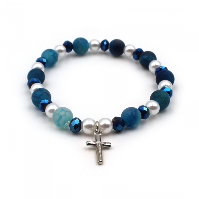 Bracelet dizainier bleu