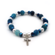 Bracelet dizainier bleu