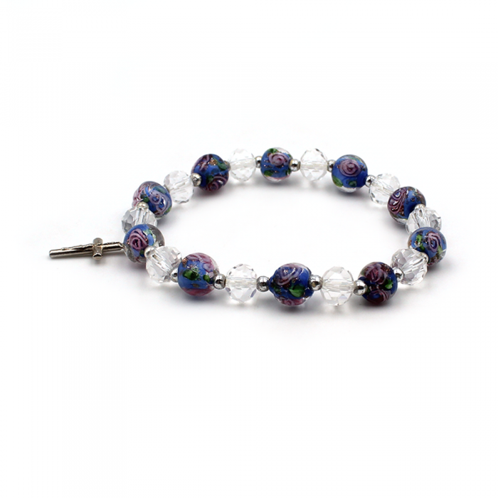 Bracelet dizainier perles de verre