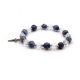 Bracelet dizainier perles de verre