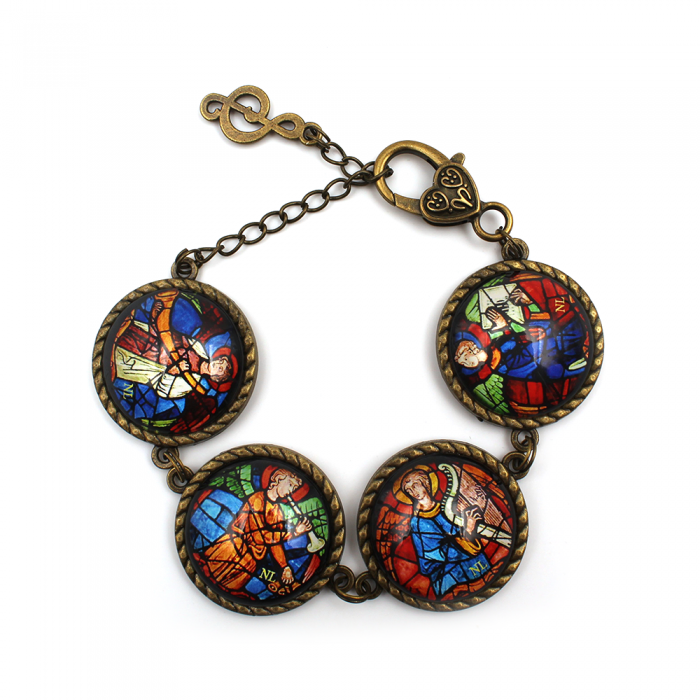 Bracelet 4 Anges musiciens