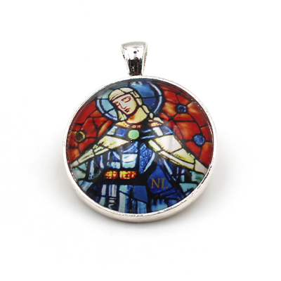 Medallion Virgin Mary