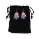 Boucles d'oreilles dormeuses goutte, Vierge