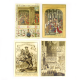 Lot of 10 postcards on the coronations