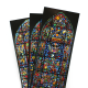 Lot de 3 cartes triples