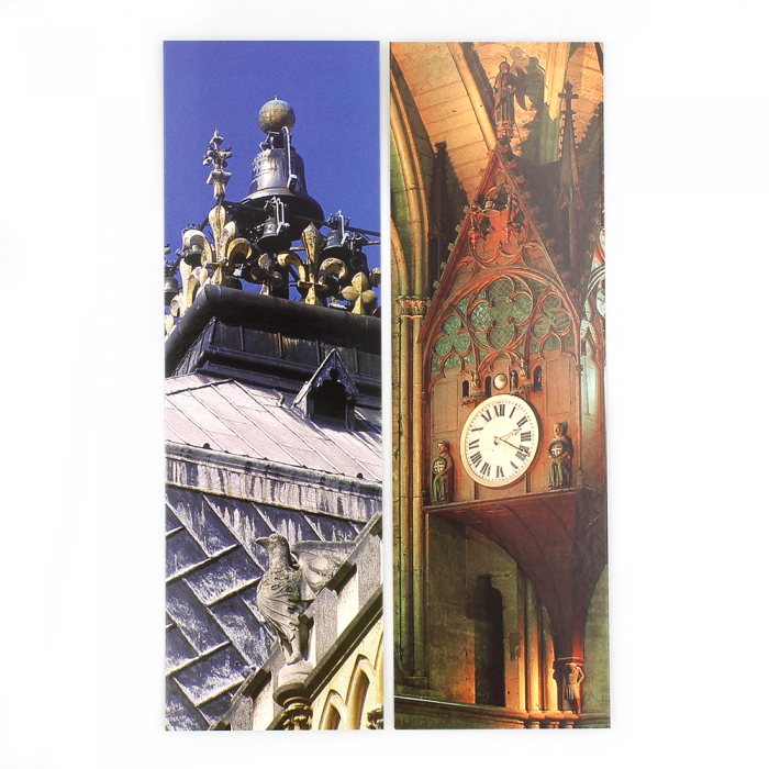 Lot de 5 marque-pages de la cathédrale 