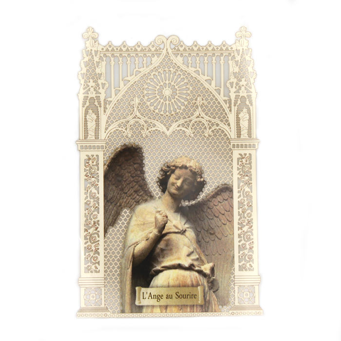 Lot de 4 cartes dentelle