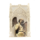 Lot de 4 cartes dentelle