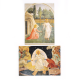Lot de 5 cartes postales Jésus, visages de Dieu