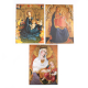 Lot de 5 cartes postales La Vierge et l'Enfant
