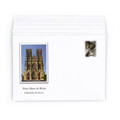 Lot de 10 enveloppes non timbrées