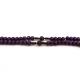 Chapelet bois teinté violet