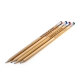 Lot crayons bois, gommes 4 couleurs