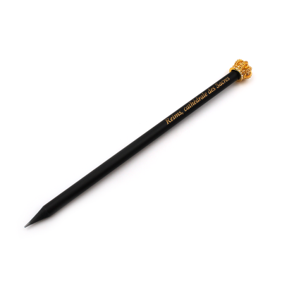 Coronation crown pencil