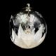 Nativité en verre dans boule verre transparent