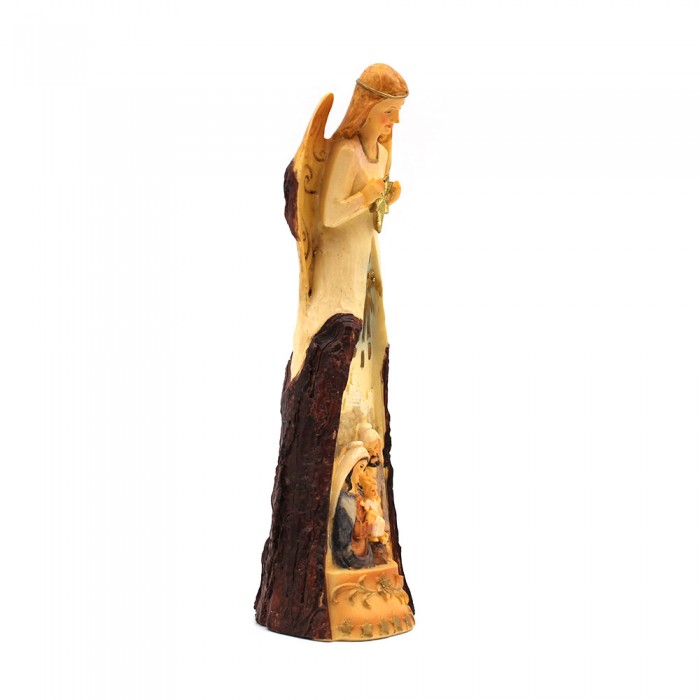 Nativité dans un ange