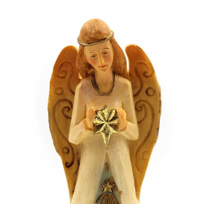 Nativité dans un ange