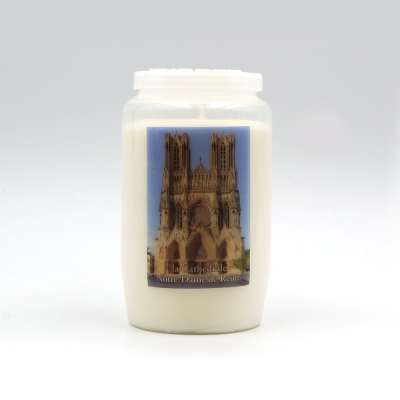 Candle Reims Cathedral