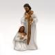 Sainte Famille blanche et or