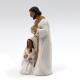 Sainte Famille blanche et or