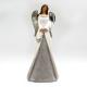 Grand ange blanc et argent