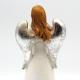 Grand ange blanc et argent