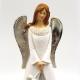 Grand ange blanc et argent
