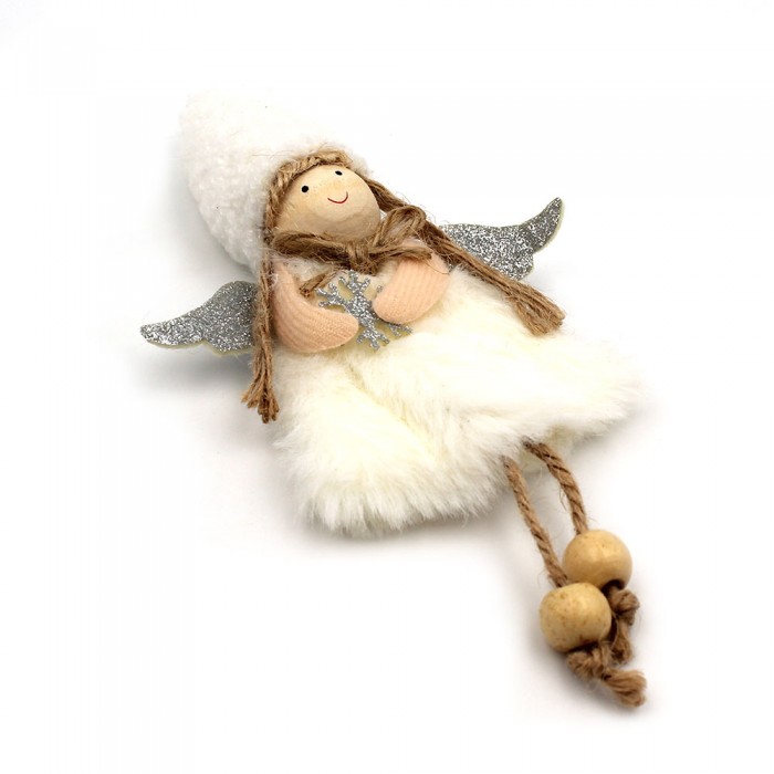 Ange fourrure et bois