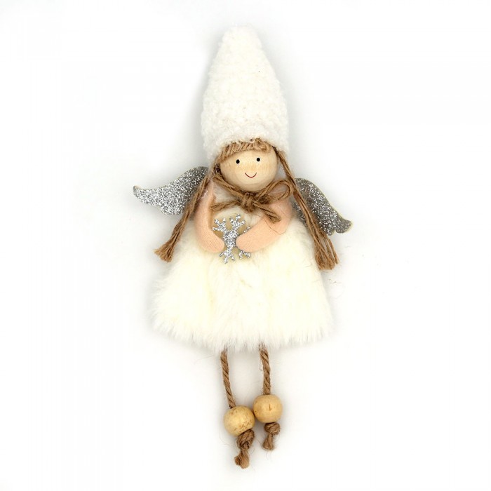 Ange fourrure et bois
