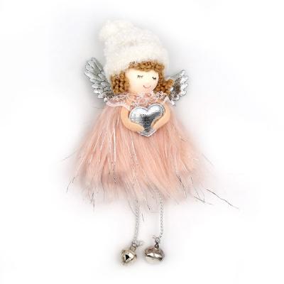 Angel pink and silver fur