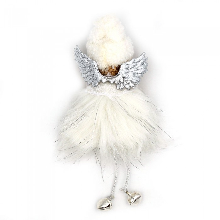 Angel white and silver fur