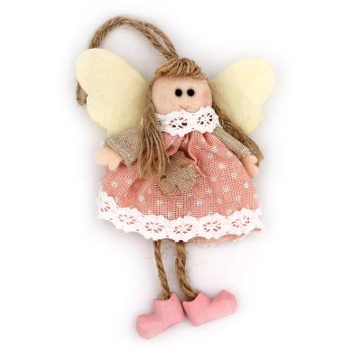 Angel pink fabric dress