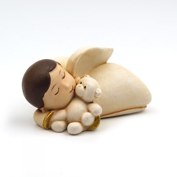Ange endormi avec ourson