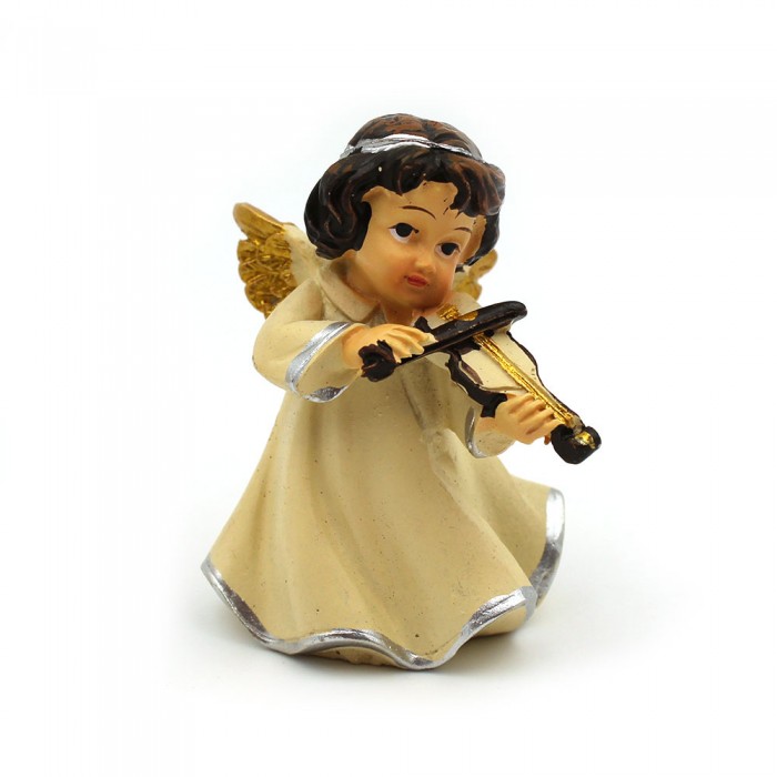Série de 4 anges musiciens