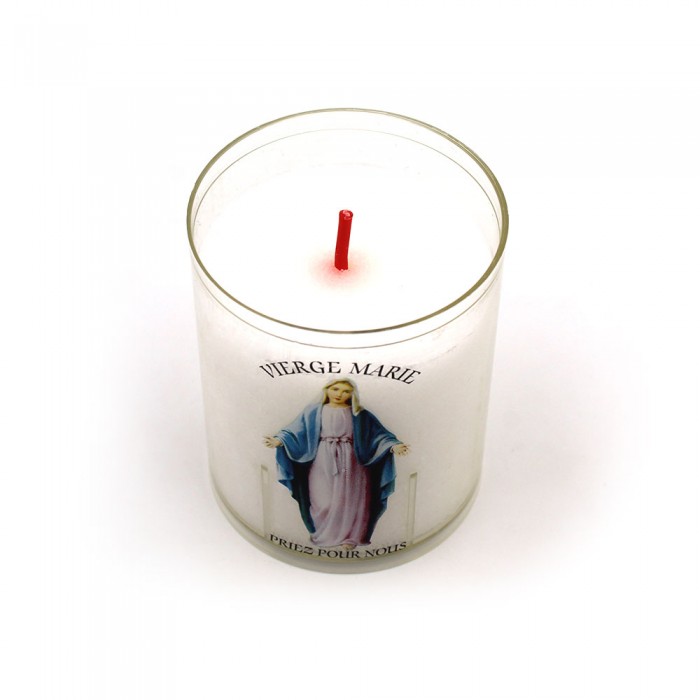Vôtive blanche Vierge Marie