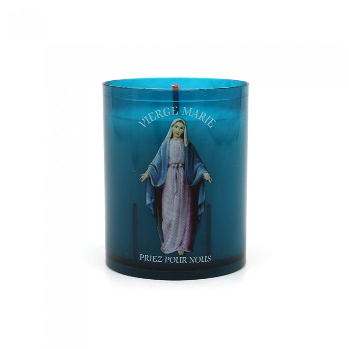 Vôtive bleue Vierge Marie