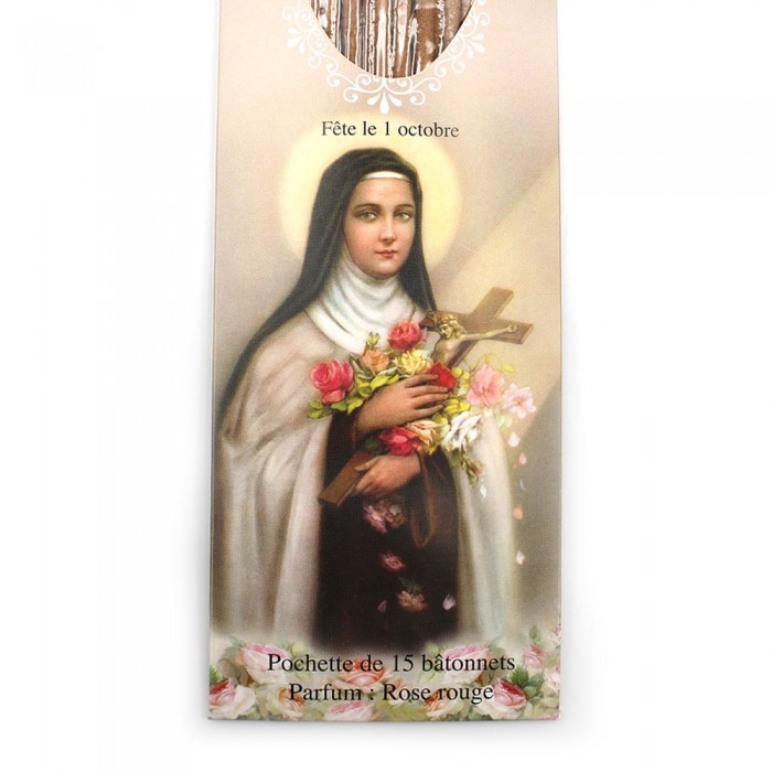 Bâtonnets d'encens sainte Thérèse
