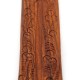 Carved wood holder for incense sticks