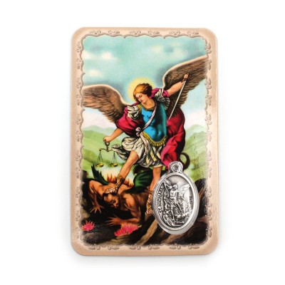 Carte médaille saint Michel