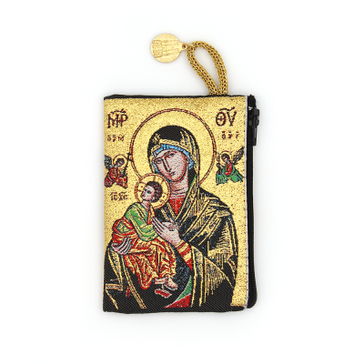 Pochette icône Vierge du Perpetuel Secours