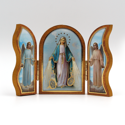 Triptyque Vierge Miraculeuse