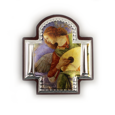 Icône métal Ange musicien