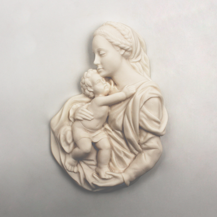 Bas-relief Madonna and Child