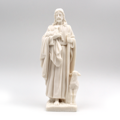 Statue Jésus le bon pasteur