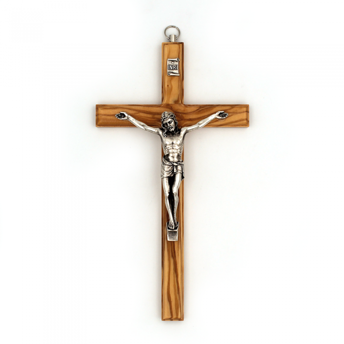 Crucifix en bois d'olivier